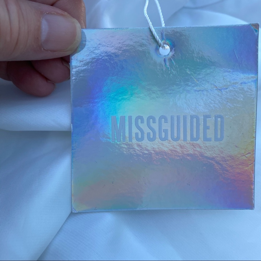 Missguided Color Block Hooded Windbreaker Zip - Picture 10 of 14